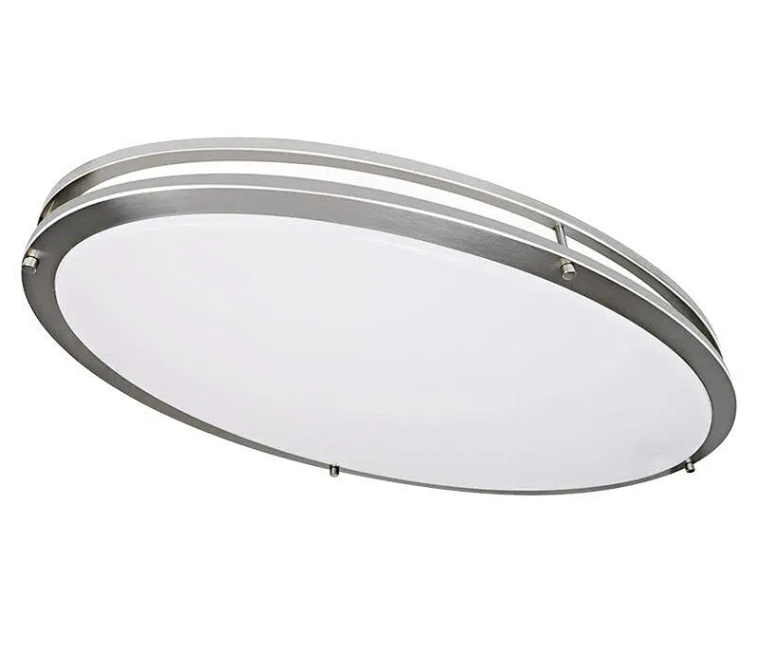 Oval Double Ring Ceiling Light